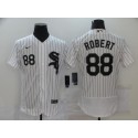 Chicago White Sox #88 Luis Rober White Flex Base Stitched Jersey