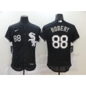 Chicago White Sox #88 Luis Rober Black Flex Base Stitched Jersey