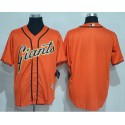 Giants Blank Orange New Cool Base Alternate Stitched Jersey