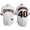 Giants #40 Madison Bumgarner White 1989 Turn Back The Clock Stitched Jersey