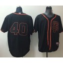 Giants #40 Madison Bumgarner Black Alternate Cool Base Stitched Jersey