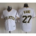Pirates #27 Jung-Ho Kang White New Cool Base Stitched Jersey