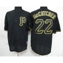 Pirates #22 Andrew McCutchen Black Fashion Stitched Jersey
