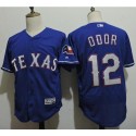 Rangers #12 Rougned Odor Blue Flexbase Authentic Collection Stitched Jersey