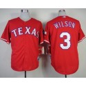 Rangers #3 Russell Wilson Red Cool Base Stitched Jersey