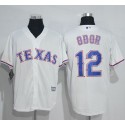 Rangers #12 Rougned Odor White New Cool Base Stitched Jersey