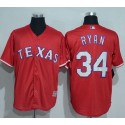 Rangers #34 Nolan Ryan Red New Cool Base Stitched Jersey