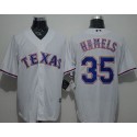 Rangers #35 Cole Hamels White New Cool Base Stitched Jersey
