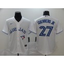 Toronto Blue Jays White #27 Vladimir Guerrero Jr. Majestic Cool Base Stitched Jersey