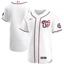 Washington Nationals White Flex Base Stitched Jersey