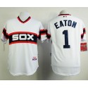White Sox #1 Adam Eaton White Alternate Home Cool Base Stitched Jersey