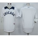 White Sox Blank White 1976 Turn Back The Clock Stitched Jersey