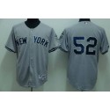 Yankees #52 C.C. Sabathia Stitched Grey Jersey