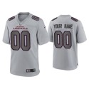 Arizona Cardinals Customized Custom Gray Atmosphere Fashion Stitched Game Jersey
