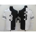Denver Broncos #3 Drew Lock Black White Split 2020 Stitched Jersey