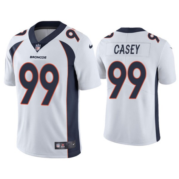 Denver Broncos #99 Jurrell Casey White Vapor Untouchable Limited Stitched Jersey