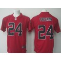 Falcons #24 Devonta Freeman Red Limited Rush Stitched Nike Jersey