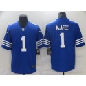 Indianapolis Colts #1 Pat Mcafee Blue Stitched Football Jersey