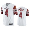 Washington Commanders #4 Taylor Heinicke White Vapor Untouchable Stitched Football Jersey