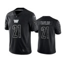Washington Commanders #21 Sean Taylor Black Reflective Limited Stitched Football Jersey