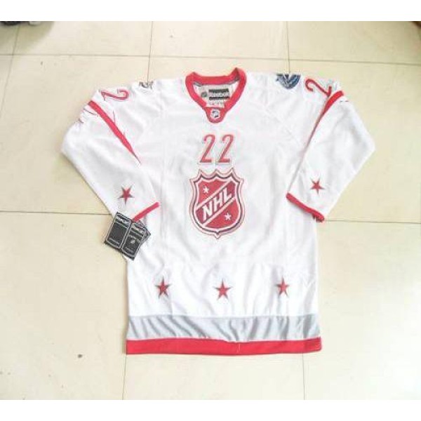 Canucks #22 Daniel Sedin 2012 All Star White Stitched Jersey
