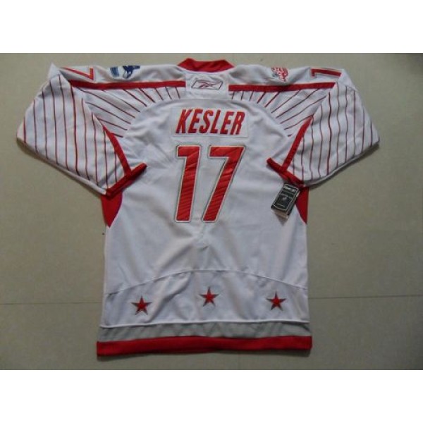 Canucks #17 Ryan Kesler 2011 All Star Stitched White Jersey