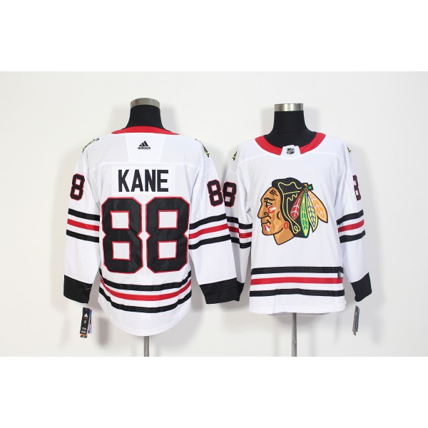 Chicago Blackhawks #88 Patrick Kane White Stitched Adidas Jersey