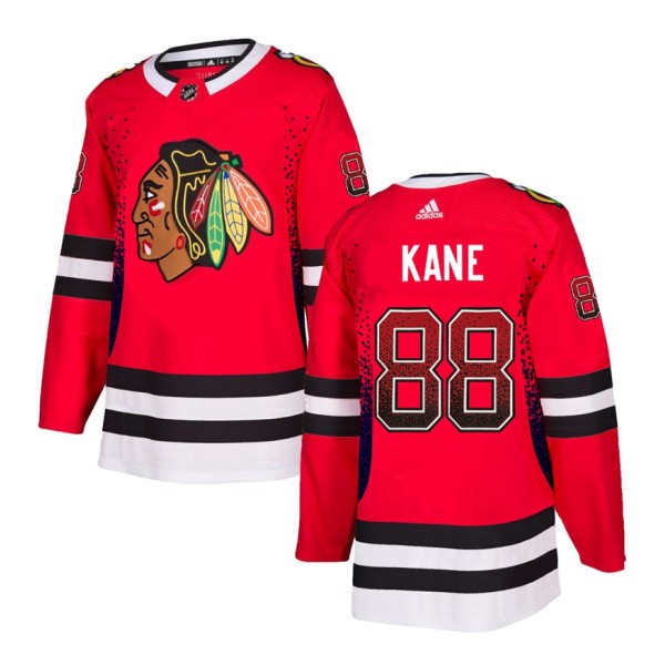 Chicago Blackhawks #88 Patrick Kane Red Drift Fashion Stitched Jersey