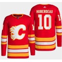 Calgary Flames Custom Red Stitched Jersey