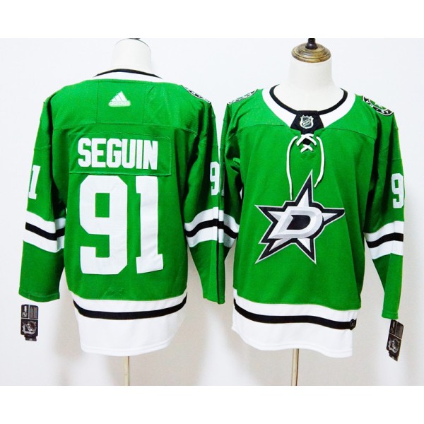 Dallas Stars #91 Tyler Seguin Green Stitched Adidas Jersey