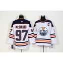 Edmonton Oilers #97 Connor McDavid White Stitched Adidas Jersey