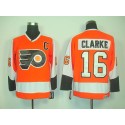 Flyers #16 Clarke Orange CCM Throwback Stitched Jersey