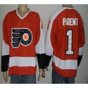 Flyers #1 Bernie Parent Orange Stitched Jersey