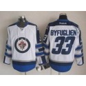Jets #33 Dustin Byfuglien White 2011 Style Stitched Jersey