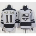 Kings #11 Anze Kopitar Gray Alternate Stitched Jersey