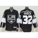 Kings #32 Jonathan Quick Black Home Stitched Jersey