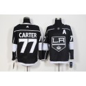 Los Angeles Kings #77 Jeff Carter Black Stitched Adidas Jersey