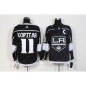 Los Angeles Kings #11 Anze Kopitar Black Stitched Adidas Jersey