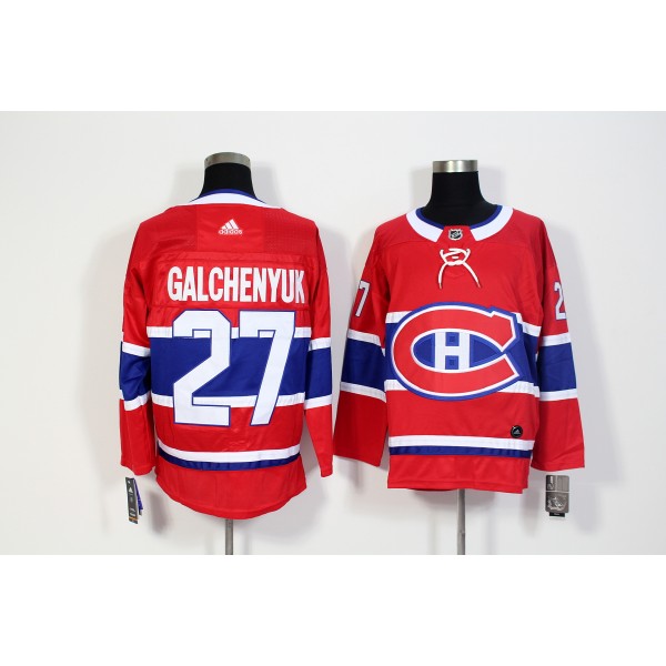 Montreal Canadiens #27 Alex Galchenyuk Red Stitched Adidas Jersey