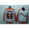 Penguins #66 Mario Lemieux Stitched White CCM All Star Jersey