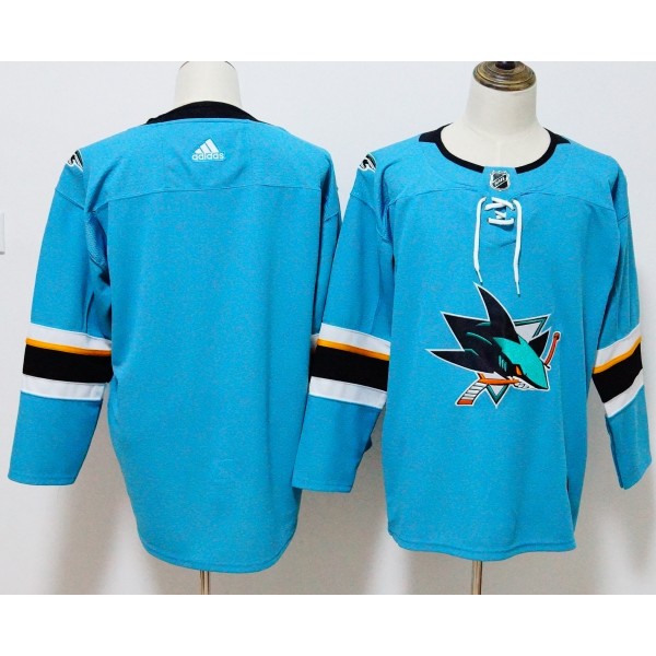 San Jose Sharks Teal Stitched Adidas Jersey