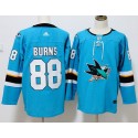 San Jose Sharks #88 Brent Burns Teal Stitched Adidas Jersey