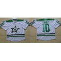 Stars #10 Patrick Sharp White Stitched Jersey