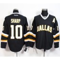 Stars #10 Patrick Sharp Black Stitched Jersey