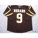 Stars #9 Mike Modano Stitched Black Jersey