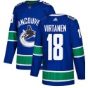 Vancouver Canucks #18 Jake Virtanen Blue Stitched Adidas Jersey