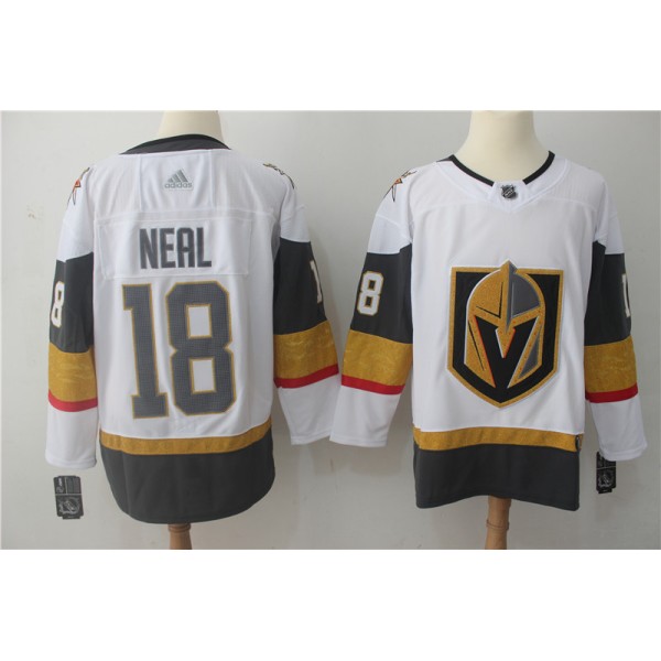 Vegas Golden Knights #18 James Neal White Stitched Adidas Jersey