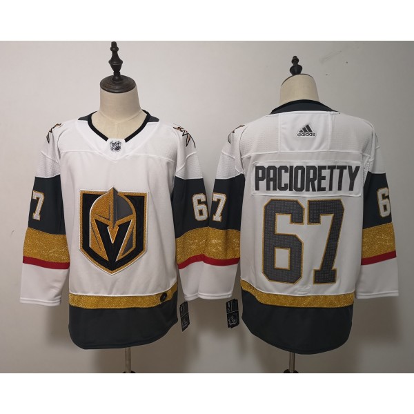Vegas Golden Knights #67 Max Pacioretty White Stitched Adidas Jersey