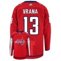 Washington Capitals #13 Jakub Vrana Red Stitched Jersey