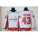Washington Capitals #43 Tom Wilson White Stitched Jersey